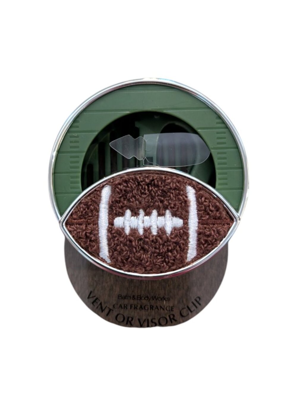 Bath and Body Works Football Car Vent Clip Fragrance Holder NEW